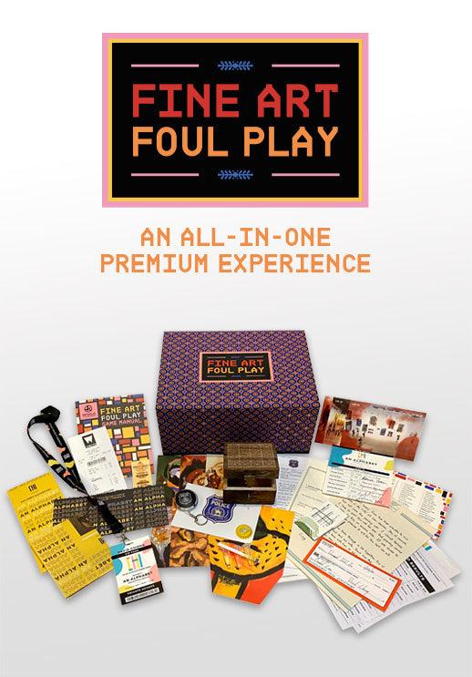 Fine Art Foul Play Premium Game - Hunt A Killer